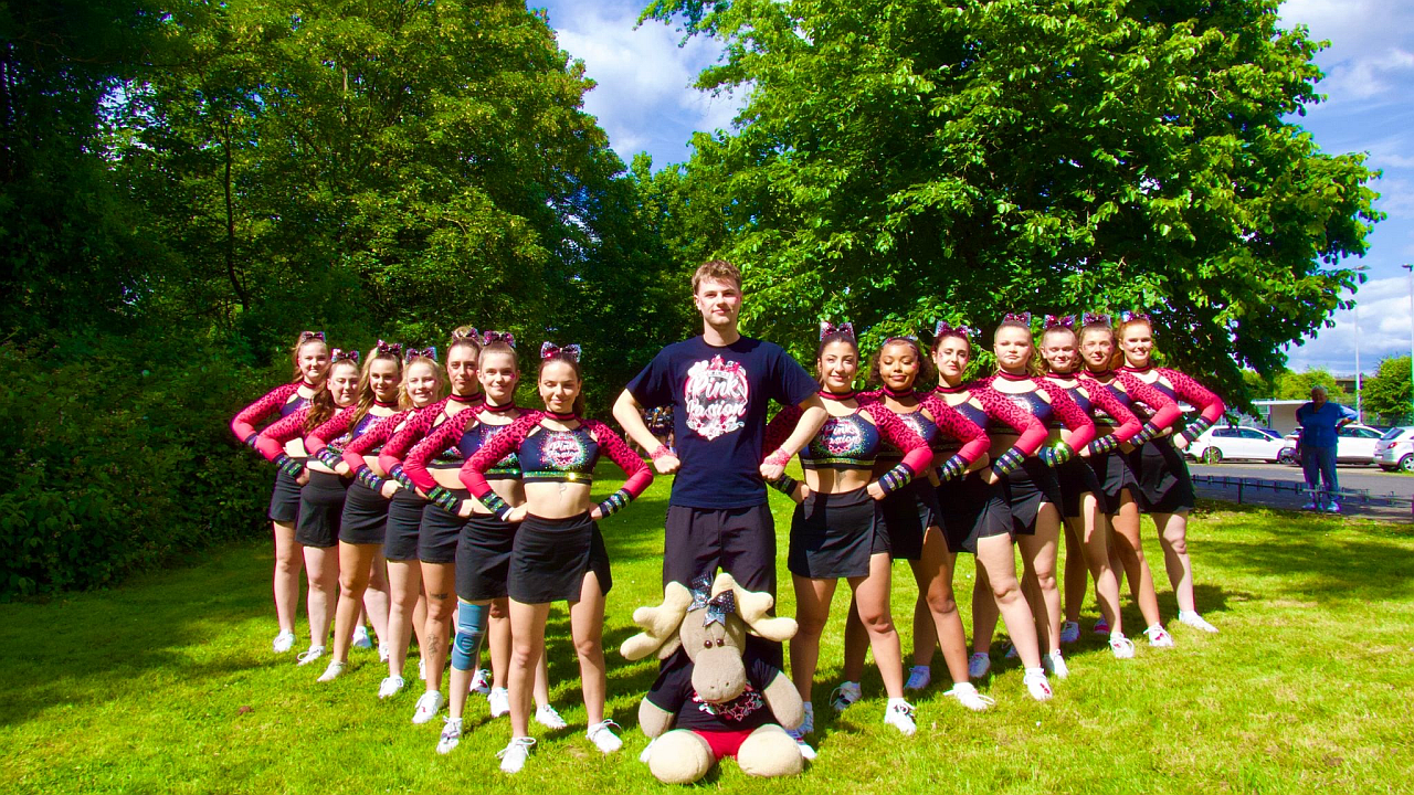 Gruppenfoto der 'Senior'-Gruppe 'Pink Passion'