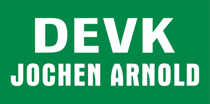 Logo unseres Sponsors 'DEVK Jochen Arnold'