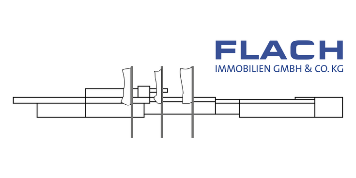 Logo unseres Sponsors 'Flach Immobilien'