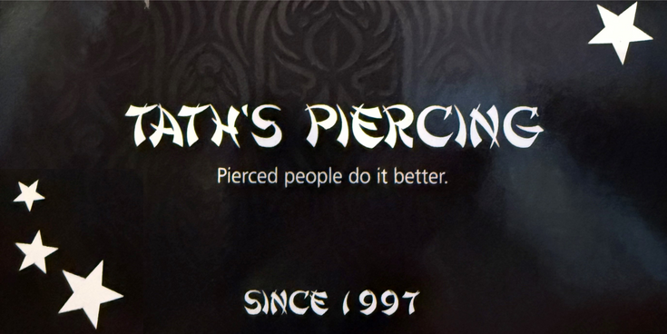 Logo unseres Sponsors 'Tath's Piercing'